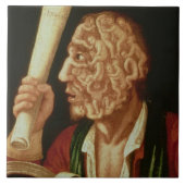 Porträt von Adam (Öl) Fliese (Vorderseite)