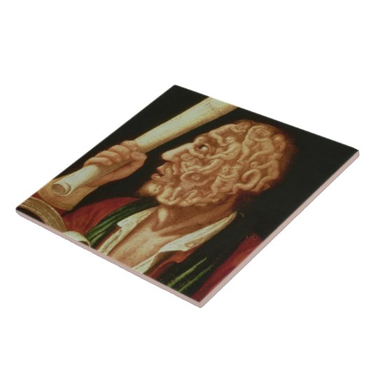 Porträt von Adam (Öl) Fliese (Seite)