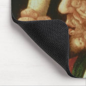 Porträt von Adam (Öl) Mousepad (Ecke)