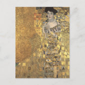 Porträt von Adele Bloch-Bauer 1, Kunst Klimt Postkarte (Vorderseite)