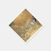 Porträt von Adele Bloch-Bauer 1, Kunst Klimt Serviette (Ecke)