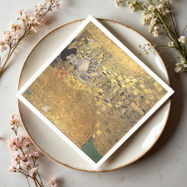 Porträt von Adele Bloch-Bauer 1, Kunst Klimt Serviette