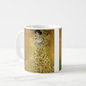 Porträt von Adele Bloch-Bauer I von Gustav Klimt Kaffeetasse (Vorderseite Links)