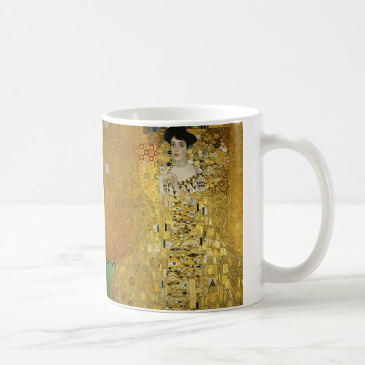 Porträt von Adele Bloch-Bauer I von Gustav Klimt Kaffeetasse (Rechts)