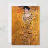Porträt von Adele Bloch-Bauer I von Klimt Dankeskarte (Vorderseite)