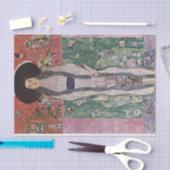 Porträt von Adele Bloch-Bauer II von Gustav Klimt Seidenpapier (Handwerk)