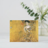 Porträt von Adele Bloch-Bauer Postkarte (Stehend Vorderseite)