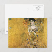 Porträt von Adele Bloch-Bauer Postkarte (Vorne/Hinten)