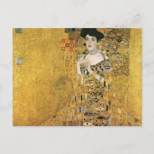Porträt von Adele Bloch-Bauer Postkarte (Vorderseite)