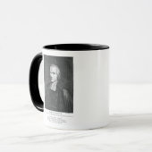Porträt von Adrien Baillet Tasse (Vorderseite Links)