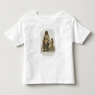 Porträt von Akaitcho und von seinem Sohn, 'von de Kleinkind T-shirt