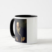 Porträt von Aleksandr Ostrovsky 1871 Tasse (Vorderseite Links)