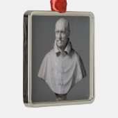 Porträt von Alessandro Silbernes Ornament (Rechts)