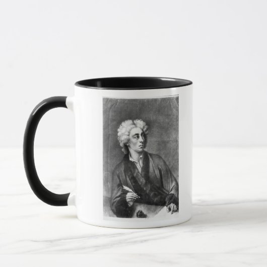Porträt von Alexander Pope Tasse (Links)