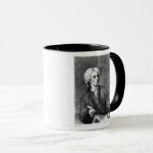 Porträt von Alexander Pope Tasse (VorderseiteRechts)