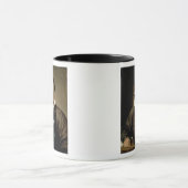 Porträt von Alexander Pushkin Tasse (Zentrum)