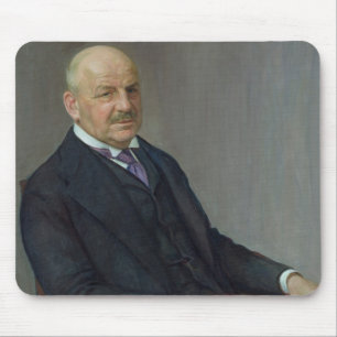 Porträt von Alfred Lichtwark 1912 Mousepad