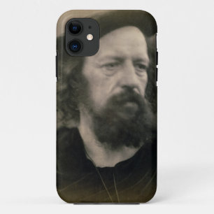 Porträt von Alfred, Lord Tennyson (1809-92) iPhone 11 Hülle