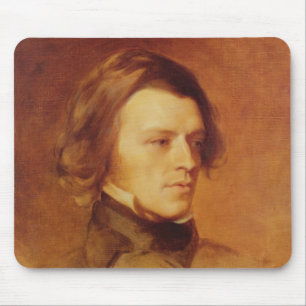 Porträt von Alfred-Lord Tennyson Mousepad