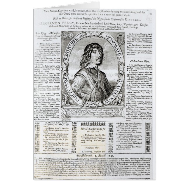 Porträt von Algernon Percy (Vorne)