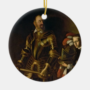 Porträt von Alof de Wignacourt, großartiger Keramikornament
