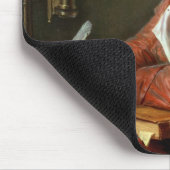 Porträt von Alphonse Leroy, 1783 Mousepad (Ecke)