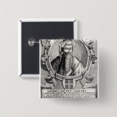 Porträt von Amedee VIII Le Pacifique Button (Vorne & Hinten)