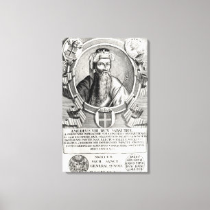 Porträt von Amedee VIII Le Pacifique Leinwanddruck