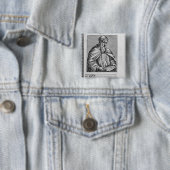 Porträt von Amerigo Vespucci Button (Beispiel)