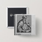 Porträt von Amerigo Vespucci Button (Vorne & Hinten)