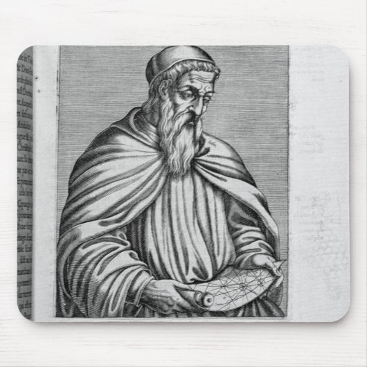 Porträt von Amerigo Vespucci Mousepad (Vorne)