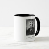 Porträt von Andrew Johnson Tasse (VorderseiteRechts)