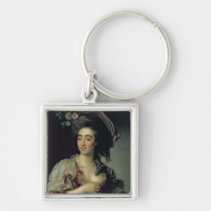 Porträt von Anna Davia-Bernucci, 1782 Schlüsselanhänger