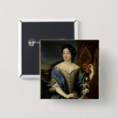 Porträt von Anne de Baviere Button (Vorne & Hinten)