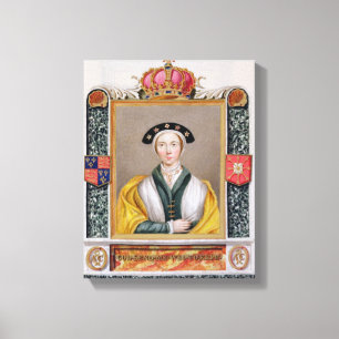 Porträt von Anne von Cleves (1515-57) 4. Königin Leinwanddruck