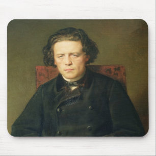 Porträt von Anton Rubinstein 1870 Mousepad