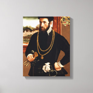 Porträt von Anton Rummel von Liechtenan Leinwanddruck