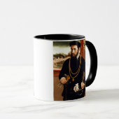 Porträt von Anton Rummel von Liechtenan Tasse (VorderseiteRechts)