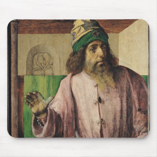Porträt von Aristoteles, c.1475 Mousepad (Vorne)