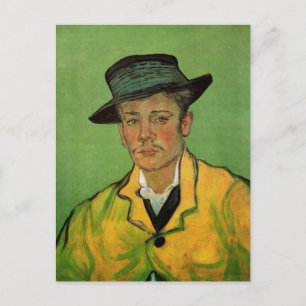 Porträt von Armand Roulin von Vincent van Gogh Postkarte