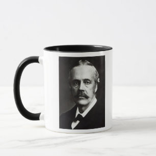 Porträt von Arthur James Balfour Tasse