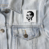 Porträt von Arthur Rimbaud Button (Beispiel)