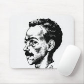 Porträt von Arthur Rimbaud Mousepad (Mit Mouse)