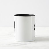 Porträt von Arthur Rimbaud Tasse (Zentrum)