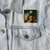 Porträt von Asker-Khan, Botschafter von Persien Button (Beispiel)