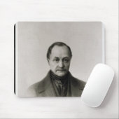 Porträt von Auguste Comte, französischer Philosoph Mousepad (Mit Mouse)