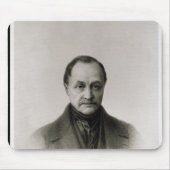 Porträt von Auguste Comte, französischer Philosoph Mousepad (Vorne)