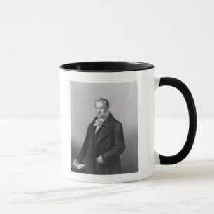 Porträt von Baron Alexander von Humboldt Tasse