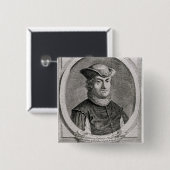 Porträt von Baruch oder von Benedict Spinoza Button (Vorne & Hinten)