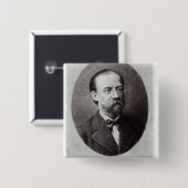 Porträt von Bedrich Smetana Button (Vorne & Hinten)
